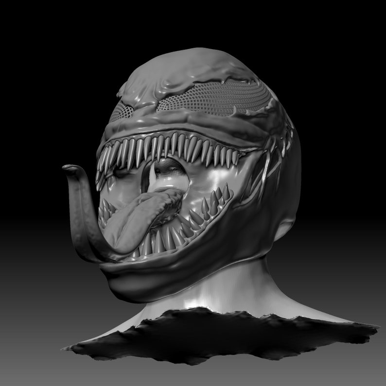 Venom Mask 3D printable model | Etsy