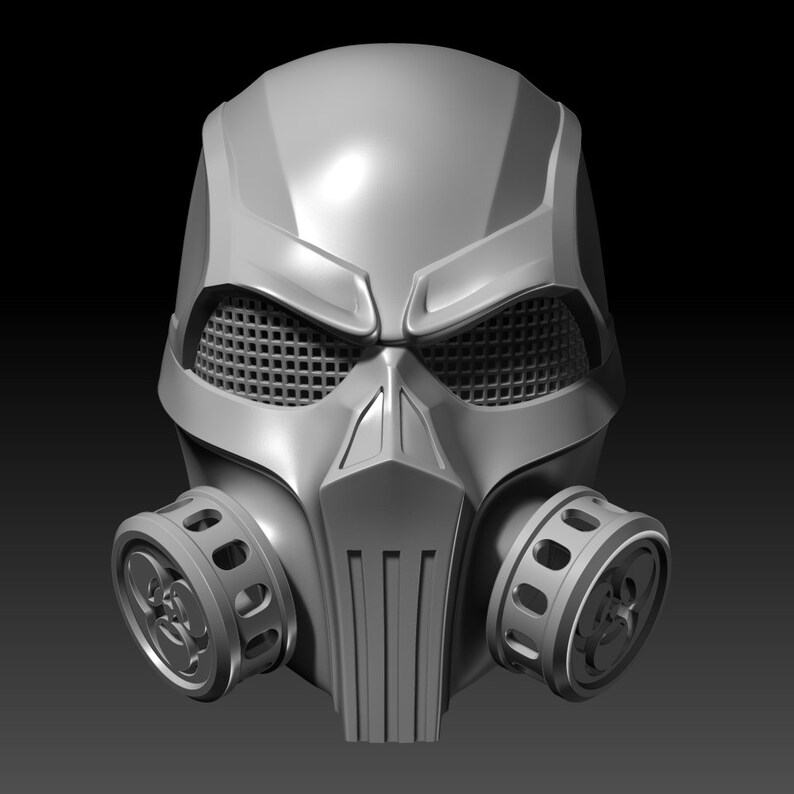 Custom Airsoft DJ Mask 3D Printable Model Etsy