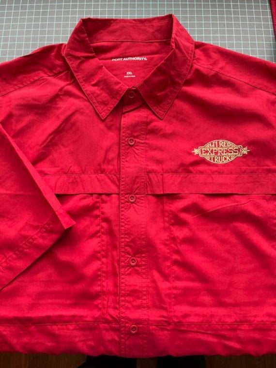 express red dress shirt Express Men's Slim Solid Wrinkle-Resistant Everyday Performance Dress Shirt in Red Medium Tall