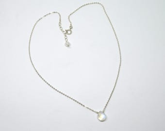 Moonstone Pendant Necklace