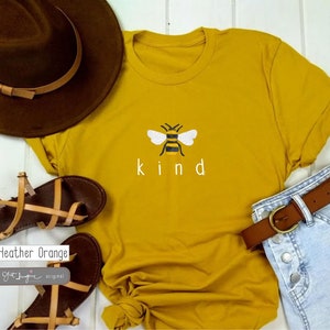 Bee Kind ~ inspirational, fun, cute, saying, bee tee, nature shirt, outdoor lover tee, gardening t shirt shirt with saying cute t womens tee