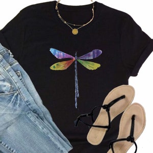 Dragonfly ~ Woman's Dragonfly T-shirt,Dragonfly Gift, Dragonfly Art,Dragonfly Image,Dragonfly Tshirt,,Dragonfly Shirt,Dragonfly boho shirt