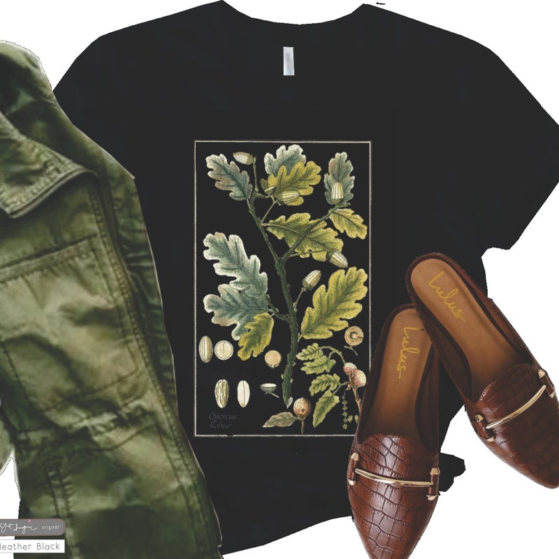 Botanical Shirt - Etsy