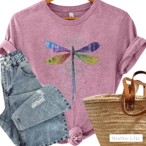 Dragonfly T-Shirt: Women's Boho Graphic Tee