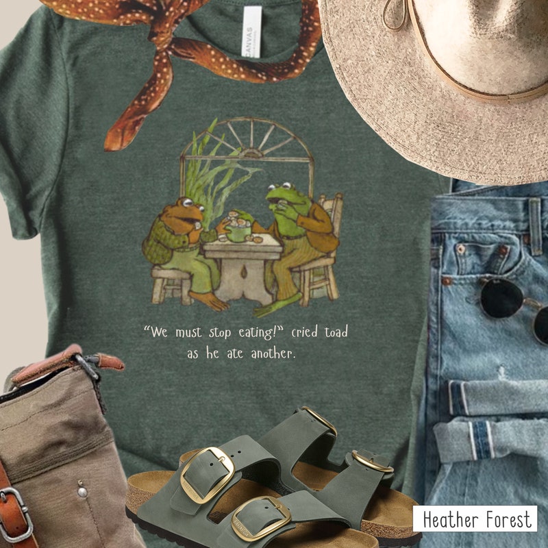Frog and Toad Shirt - Etsy