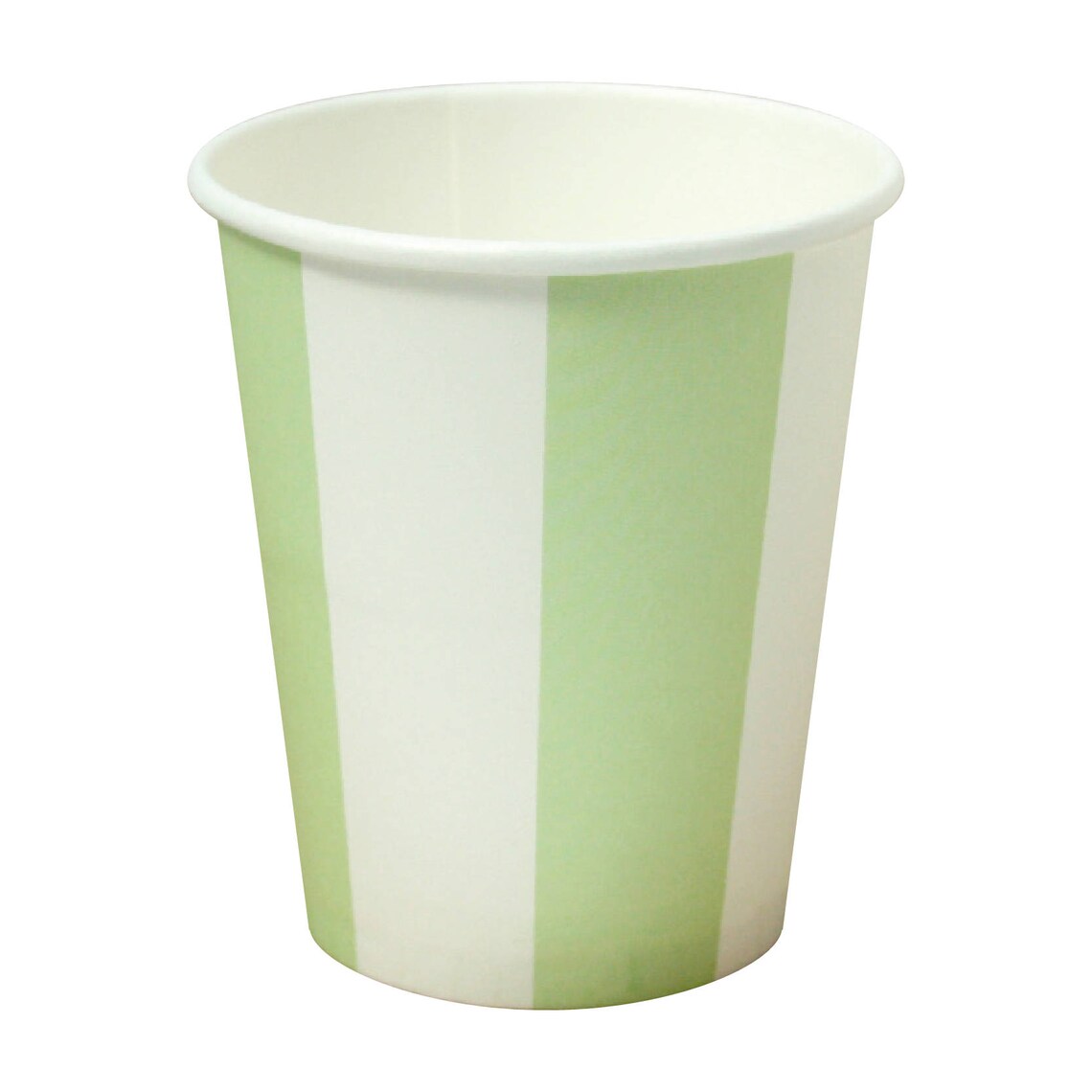 10 Baby Green Paper Cups Green Party Cups Light Green Baby Etsy