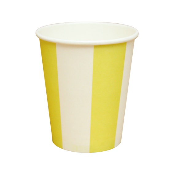 Yellow paper cups Clearance