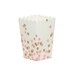 10 Pink and Gold Confetti Popcorn Boxes Pink Popcorn Scoop Popcorn Bar Boxes Pink and Gold Ballet Party Favors Pink and Gold Baby Shower Box