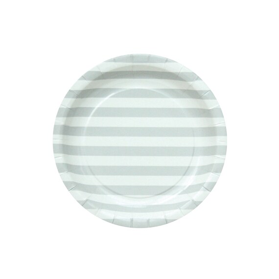 grey paper plates