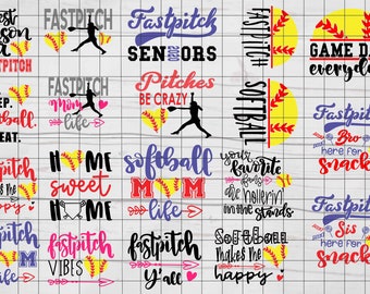 Softball Png Etsy
