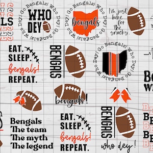 35 Bengals SVG-PNG-Dateien