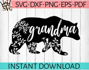 Download Grandma clipart | Etsy