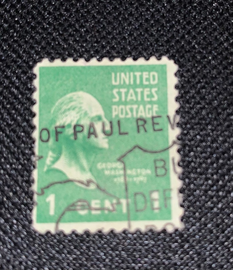 Rare 1938 Washington 1 Cent Stamp Etsy UK
