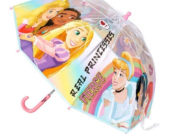 Disney Princess transparent mushroom manual umbrella 45cm