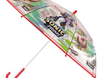 Sonic the Hedgehog manual transparent umbrella 48cm