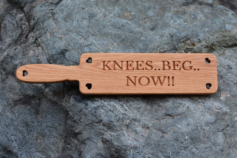 Wood Spanking Paddle BDSM 3 25 X 15 5 Knees beg NOW Etsy Norway wood-spanking-paddle-bdsm-3-25-x-15-5-knees-beg-now-etsy-norway