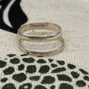 925 Sterling Silver Band | Gold Vermeil Optional