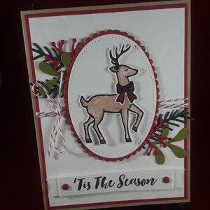 Reindeer Weihnachtskarten