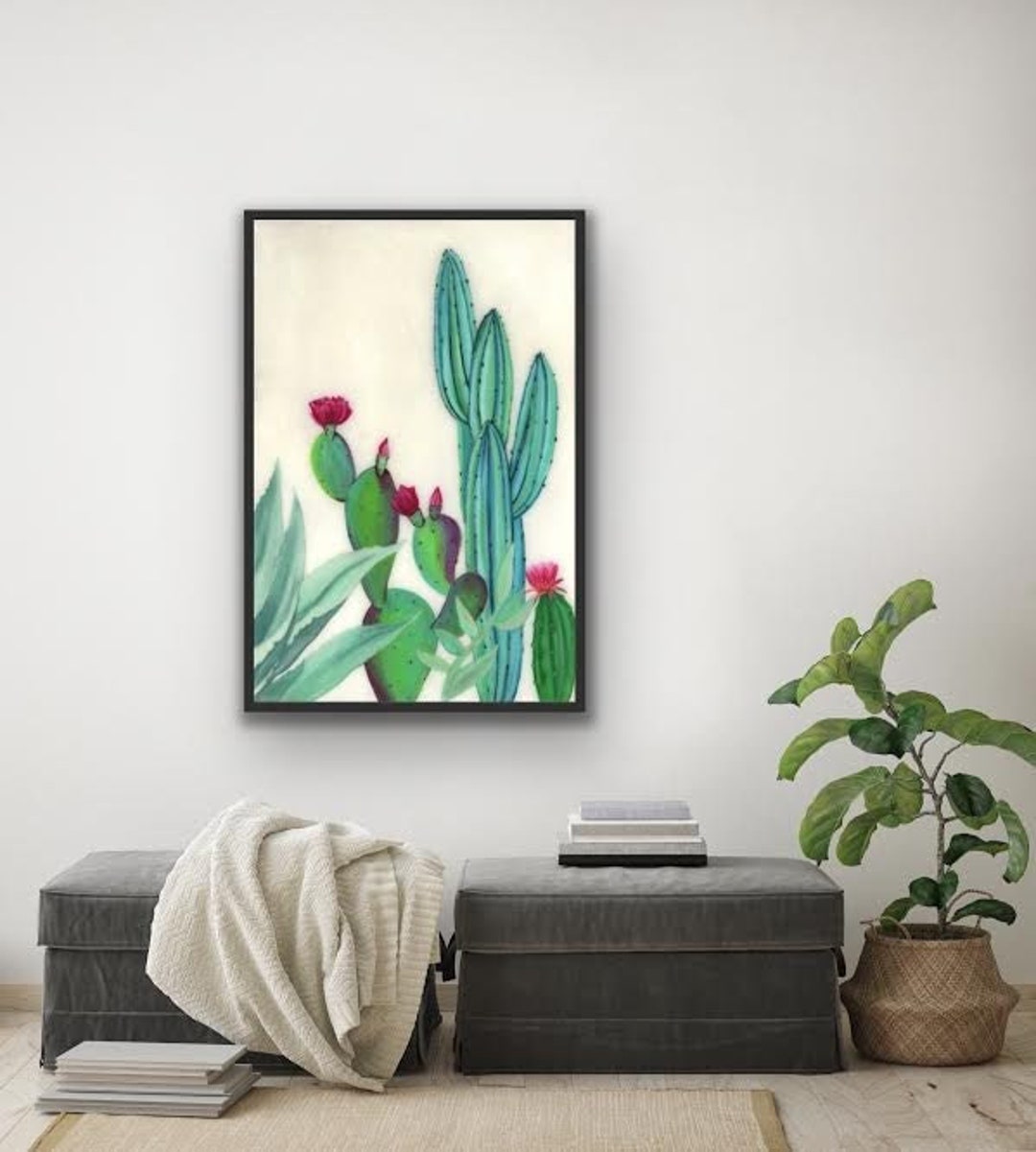 Giclee Fine Art Print of Original Resin Art Painting by Ashley Etsy