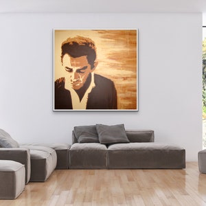 Johnny Cash Giclee Print of Original Painting - Etsy
