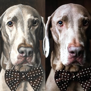 Custom Pet Portrait Painting
