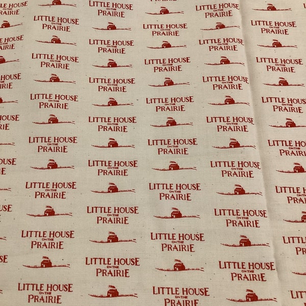 Little House on the Prairie fabric, Little Houseon the Prairie fabric licensed to Andover Fabrics 2015, rare OOP fabric, sold by half yard