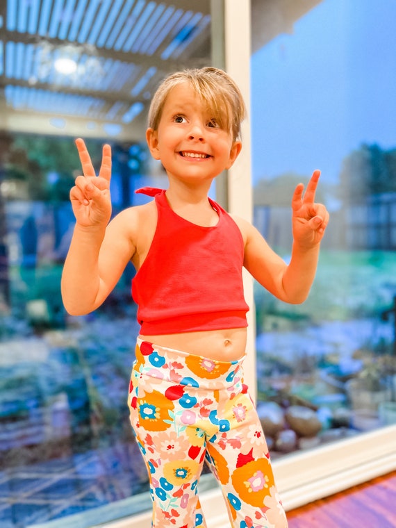 Halter Top Printable and Projector Pattern + Tutorial | Tank, Tie