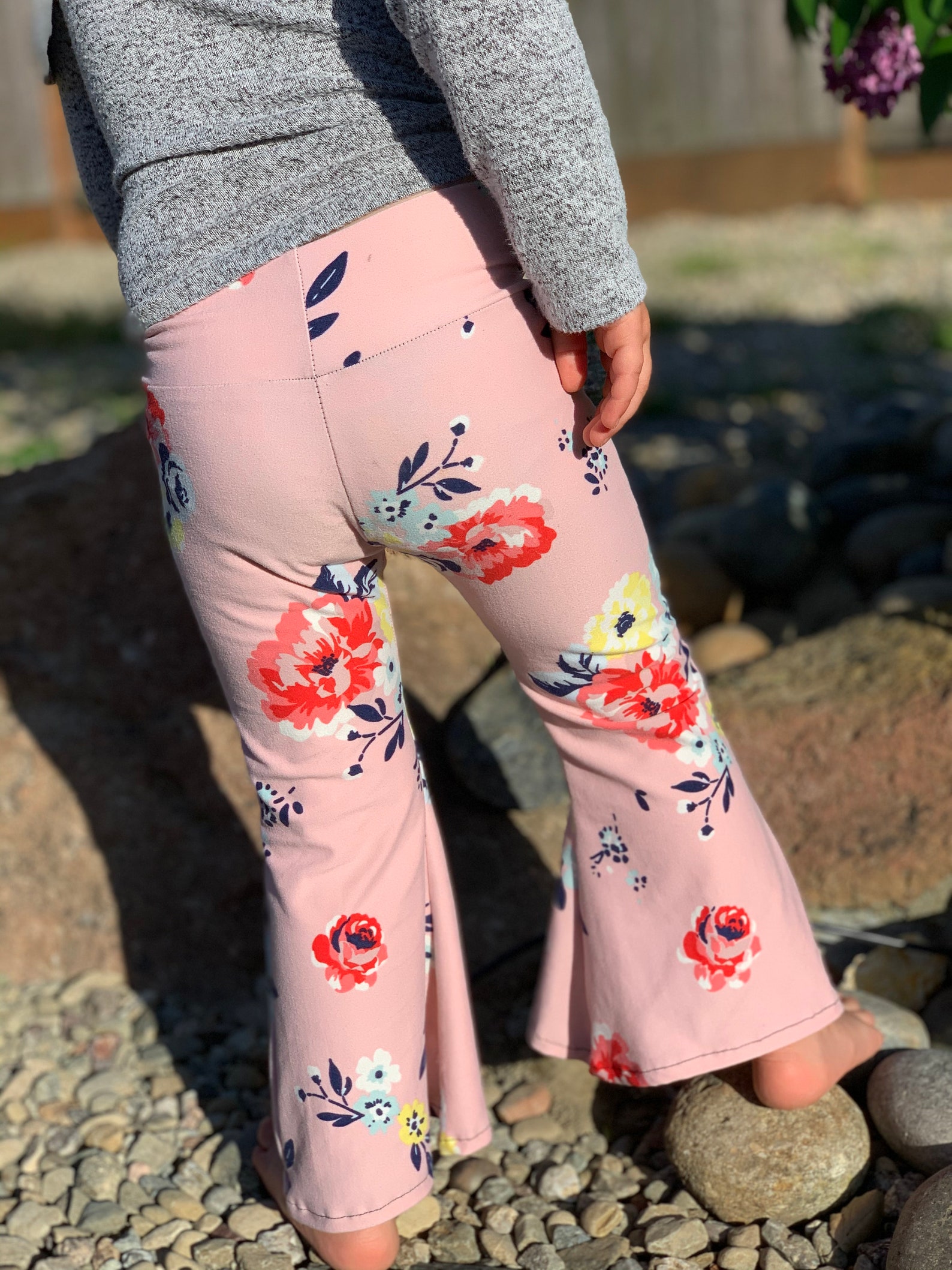 HighWaisted Baby Bell Bottoms PDF Pattern and Tutorial Etsy