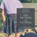 Big Kids' Skirt Add-On PDF Pattern and Tutorial | Two Styles, Pockets, Shorties, Briefs, Bummies, Skort, Kid, Child, Youth, Instructions 