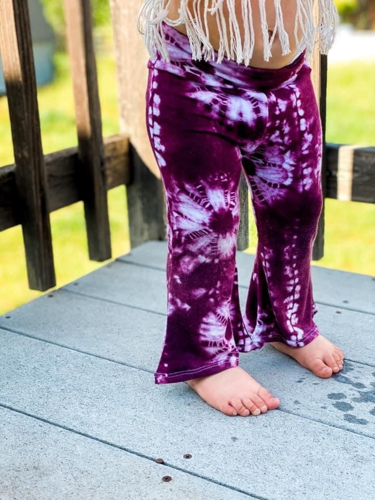 HighWaisted Baby Bell Bottoms PDF Pattern and Tutorial Etsy