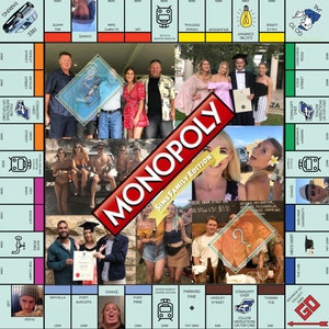 Monopoly Personalised Board Game fully editable ready to print
