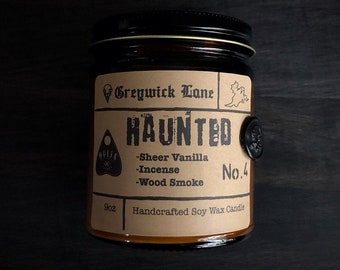 Haunted Scented Soy Candle