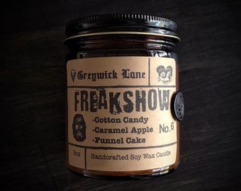 Freakshow Circus Scented Soy Candle