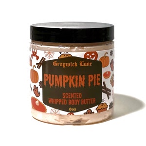 Pumpkin Pie Body Butter / Whipped Lotion