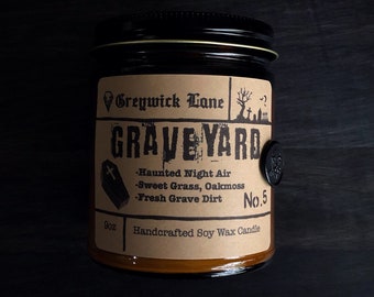 Graveyard Scented Soy Candle