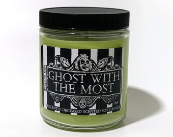 Ghost With The Most Recently Deceased Scented Soy Candle