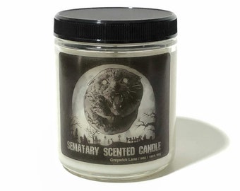 Pet Sematary Inspired Scented Soy Candle