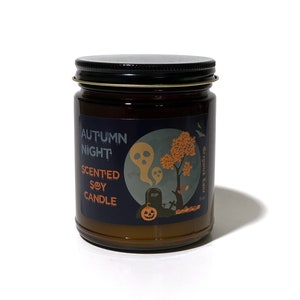 Autumn Night Scented Candle