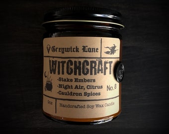 Witchcraft Scented Soy Candle