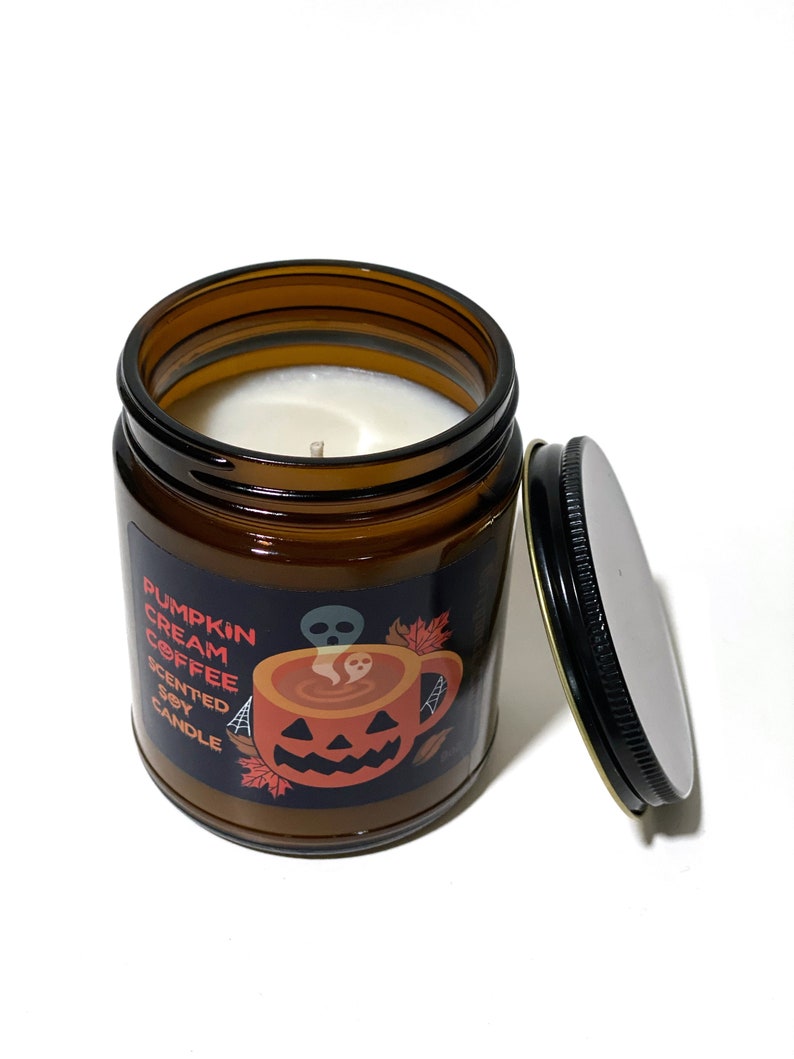 Pumpkin Cream Coffee  Scented Candle image 2