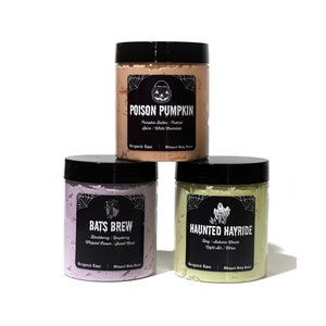 Halloween Body Butter | Whipped Lotion | Spooky Gifts | Pumpkins Bats Ghosts