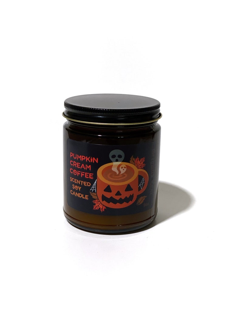 Pumpkin Cream Coffee  Scented Candle image 1
