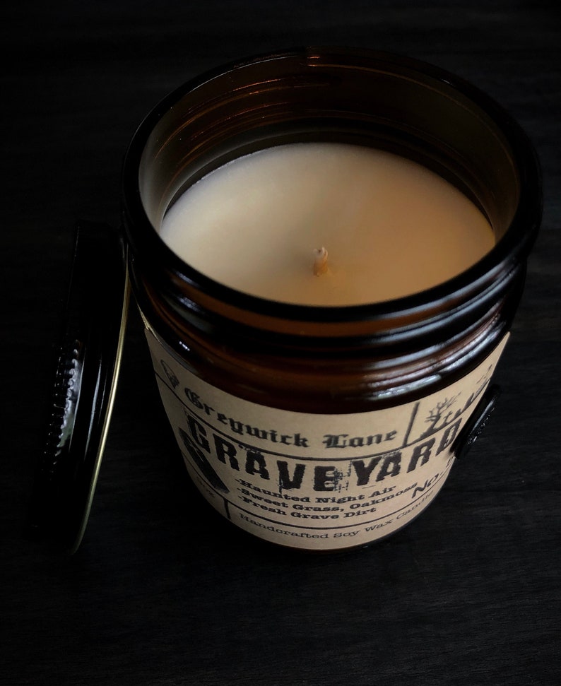 Graveyard Scented Soy Candle image 2