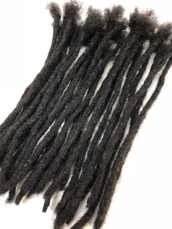 100 Human Hair Dreadlocks Handmade Small Micro Medium Etsy