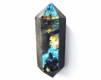 Extra large Double Terminated Labradorite Point