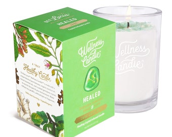 Healed Wellness Candle® (8oz Boxed Glass)