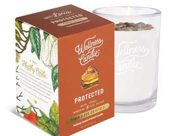 Protected Wellness Candle® (8oz Boxed Glass)