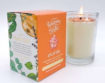 Uplifted Wellness Candle® (8oz Boxed Glass)