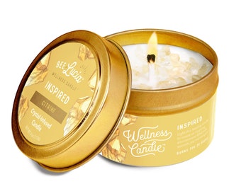 Inspired Wellness Candle® (4oz Gold Tin)