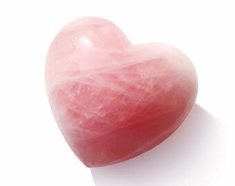 Extra large Rose Quartz Heart